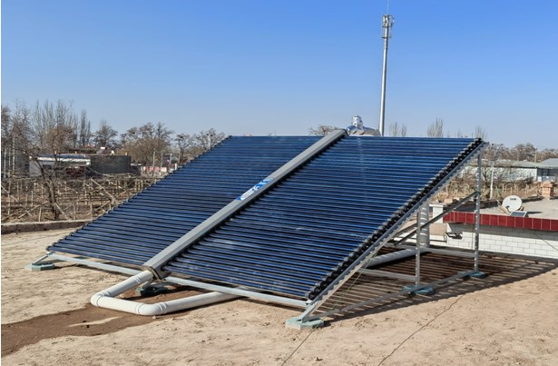 农村冬季太阳能清洁取温顺项目
